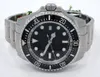 Relógios masculinos/femininos rolx vendedor luxo 44mm SEA-DWELLER moldura de cerâmica fecho de aço 116660 automático preto esporte