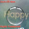 1 "25,4 mm 100 stks ronde metalen afgevlakte chrome fles cap 100 stks matching duidelijke cirkel ronde epoxy dome sticker