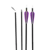 Recurve Bow와 Compound Bow의 교체 용 나사 입력 필드 포인트가있는 Mix Carbon 32inch Archery Arrows