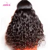 Brasilianska Peruanska Indiska Malaysiska Kambodjanska Virgin Hår Våt Vågigt Mänskligt Hårbuntar 4 Bundlar Vattenvåg Curly Weave Human Hair Weaves