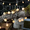 10m LED String Lights 100led Ball AC220V 110V Tatil Düğün Veranda Dekorasyon Lambası Festivali Noel Işıkları Açık Işık