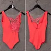 Tanklar Toptanwomens Seksi Bodysuit Sutyen tığ işi örgü şef