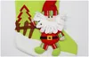 Christmas Stocking Socks Gift Bag Santa Claus Snowman Elk Pendant Christmas Decoration XMAS Ornaments Gifts WX9-742