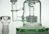 Bong En yeni 12 "inç uzunluğunda cam borular sigara su borusu geri dönüştürücü cam bonglar cam yağ teçhizatı Matrix sepkolator 18.8mm eklem