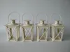 white wedding metal lantern