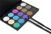 15 kleuren Naakt Gerookte Oogschaduw Shimmer 3D Oogschaduw Makeup Palette Set Foundation Makeup tools met gratis schip + gratis geschenk