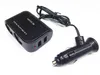 Wyjście 5 V 3.1A Ładowarka samochodowa 2 -Way Car Splitter Gniazdka DC 12V/24 V 2 USB 1A 2,1A