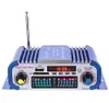 مبيعات HY601 Hi-Fi Mini Digital Motorcycle Auto Stereo Power Car Amplifier 12V Audio Music Player Support USB MP3 FM SD