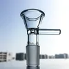 Glas-Wasserpfeife mit doppelter Recycler-Kammer, Kamm-Perc-Bong, Inline-Perc-Dab-Rigs mit 14-mm-Gelenk-Glasbong WP143