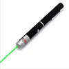 Laser pekare penna grön ljus laser penna 5mw 532nm stråle för SOS Montering Nattjakt Undervisning Xmas Present Paket grossist 50pcs / parti