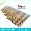 New one set 50x 1/1.5/2/2.5/3mm HSS High Speed Steel Drill Bit Set Tools Titanium Coated High-intensity drills