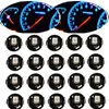 10/20Pcs Instrument LED Light Bulb T4 T4.2 2835 1SMD White Blue Red Green Neo Wedge Meter Panel Gauge Climate Control LED Bulb Universal