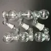 Szklane nargile Ashcatcher Grube Wyczyść Wyczyść Rury Wodne Bubbler z 10mm 14mm 18mm Mężczyzna Kobiet Jawnowy Bowl Catch Catcher Ball Style