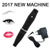 2017 New Alice Professional Eyebrow Tattoo Machine Kit Permanent Makeup Pen 3D Pen microblade Tatto Gun Set Tattoo equipment