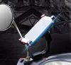 Motocicleta Universal Moto Car Mount Holder Suporte de Telefone Espelho Retrovisor Suporte De Montagem para Celular GPS