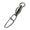 100pieceslot rolamento de esferas de pesca giratória com seguro snap conector isca de pesca em água salgada baixo tipo de peixe equipamento de pesca4722863