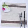 Jankng 4 pçs / lote pvc placemat mesa de jantar tapetes barata acessórios de cozinha acessórios de cozinha mesa de jantar tigela placa placa placa mesa de mesa