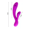 Waterproof full Silicone G-spot Masturbator Dildo vaginal Vibrator adult Sex toy #R2