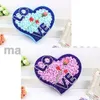 Hot Sale Free Shipping(1box)Nice 99 pcs Soap Flower Heart shape Love Style Rose Flower Handmake Paper Rose Soap