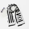 Men Scarf Letteres And Skull Scarves Men Shawls Fashion Designer Wrap Men Casual Oversized Mufflers Cashmere