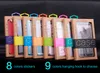Renkli Kişilik Tasarım Lüks PVC Pencere Ambalaj Perakende Paketi Kağıt Kutusu Cep Telefonu Kılıfı Hediye Paketi Aksesuarları için DHL