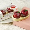 50Set Apple of My Eye Salt Pepper Shakers Brud Shower Ceramic Wedding Favors Party Supplies