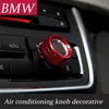 Dla BMW X1 F48 x5 X6 E70 E71 F15 F16 F30 F10 F32 F34 F01 F45 F0 F07 F07 Car Styling Klimatyzacja Pokrętła Audio Circle Trim Accessories Accessories