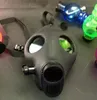 Lyx Rökning Tillbehör Silikon Mash Creative Acrylic Smoking Pipe Gas Mask Hookah Shisha Rör