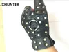 1 pk högkvalitativt jaktfiske skyddsutrustning handskar pu finger handvakt för bågskytte slangshot