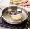 Gwiazda kwiatowa ze stali nierdzewnej serce w kształcie koła smażone urządzenie do jajek pierścienie koło omlet naleśnik gruby rzemiosło cukrowe forma do ciasta narzędzie kuchenne