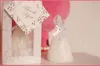 New White Bridal Wedding Dress Shape Candle Bougie Wedding Party Decor Candle