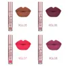 Nowa marka OTWOO Matte Liquid Lipstick Farba Matte Lipstick Waterproof Długo długość warg Gloss7608304