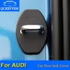QCBXYYXH 4Pcs/lot ABS Car Door Lock Protective Covers For Audi A6 2004-2011 A4 Q3 Q5 Q7 A1 A3 A5 A7 A8 A6 2018-2018 Car Styling