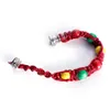 Nouveau Bracelet en métal Portable, Pipe à fumer, Pipe Rasta de la jamaïque, 3 couleurs, cadeau pour hommes et femmes, c072