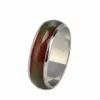 whole bulk lot 36pcs 6mm real stainless steel mood fashion jewelry rings Multicolor change color brand new Inside Polished2855