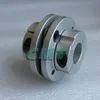 New Frame Model Aluminum alloys Single Diaphragm coupling Fit servo and stepper motor shaft-coupler D=44 L=34 D1&D2 at 10-16mm