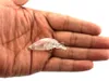 Hengjia Crank Bait mit Edelstahl-Höhen-Haken 4.5cm 4G Unpainted Artificial Transparent Hartplastik Fischköder Köder