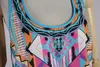 女性ヴィンテージ夏国家プリントベストトップスノースリーブタンク Tシャツ送料無料
