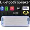 S204 Tragbarer Bluetooth -Lautsprecher für iPhone Galaxy iPad PC Tablet Subwoofer Sport Outdoor Home Mini TF Gift4052773