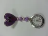 도매 200pcs / lot 7colors 광장 다채로운 실리콘 간호사 미소 시계 포켓 시계 닥터 포브 쿼츠 시계 키즈 선물 시계 NW022