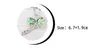 Новая бабочка ожерелье кристалл кулон розовое зеленое синее серебро ожерелье качественное качество валентина матери день рождественские подарок оптовые продажи ювелирные изделия DHL SF