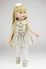 18 Inch Girl American Doll Fashion Full Body Vinyl Realistic Valentine's for Girlfriend Kids Birthday Xmas Gift