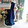 2017 Winter Bridal Cape Faux Fur Christmas Cloaks Jackets Hooded For Winter Wedding Bridal Wraps For Wedding Dresses Sweep Train F15