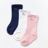 Mignon bébé garçons filles nouveau-né dessin animé coton chaussettes infantile enfant en bas âge genou haute chaussettes doux respirant