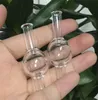 Novo Duplo XXL Quartzo Térmico Banger Carb Cap OD 22mm Universal Quartz Bola Cap para Prego De Quartzo