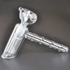 Glass Hammer Water Pipe 6 Arms Rig Dab Perc Glass percolator Bubbler Water Pipe Matrix Smoking Pipes Tobacco Bong Shower head Pipe