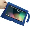 도매 Tablet PC 케이스 가방 Q88 실리콘 타블렛 케이스 커버 어린이위한 7 인치 부드러운 고무 젤 충격 증거 보호 케이스 100pcs Freeshipping