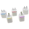 Dual USB Wall Charger Adapter voor iPhone X 8 Plus iPad Samsung Galaxy S8 S7 S9 mobiele telefoons