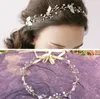 Hoofdbanden Crystal Tiaras Handgemaakte Bruids Haaraccessoires Vintage Bruiloft Accessoires Haarbanden