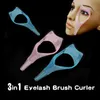 Wimper Curler Eyelash Tool 3 In 1 Make -up Mascara Shield Guard Curler Applicator Comb Guide R8 #R489